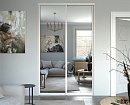 Встроенный шкаф и зеркальные двери Brilliant