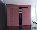 Мужская гардеробная в сочетании с дверями NOVA